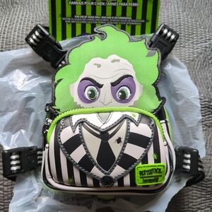 Beetlejuice Dog Harness Backpack